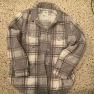 Abercrombie and Fitch Sherpa shacket